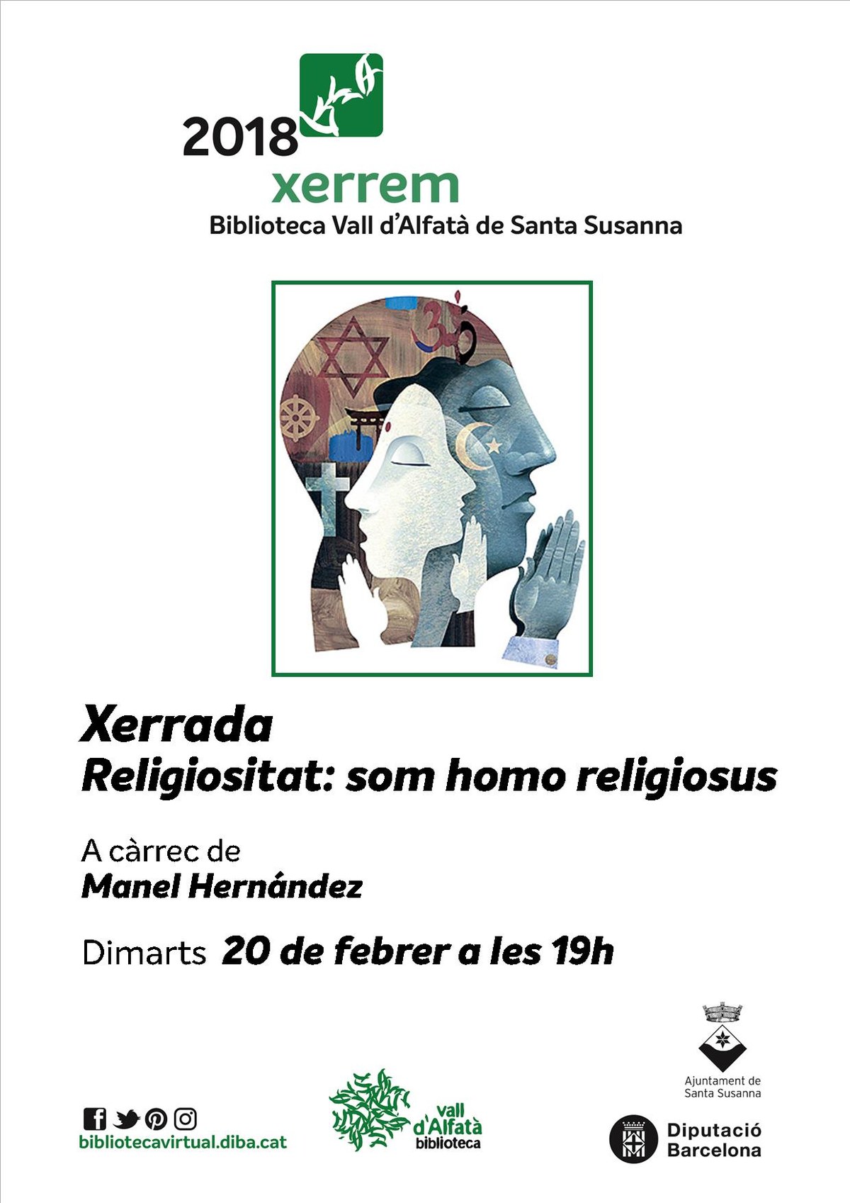 Xerrada Religiositat: som homo religiosus.