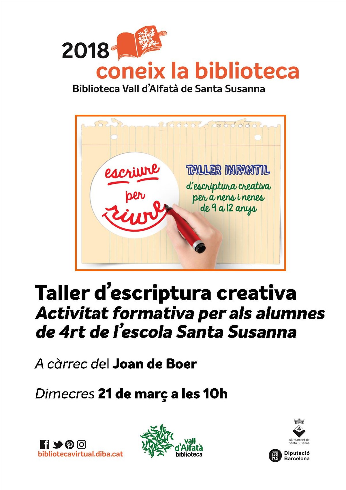 Taller d'escriptura creativa.