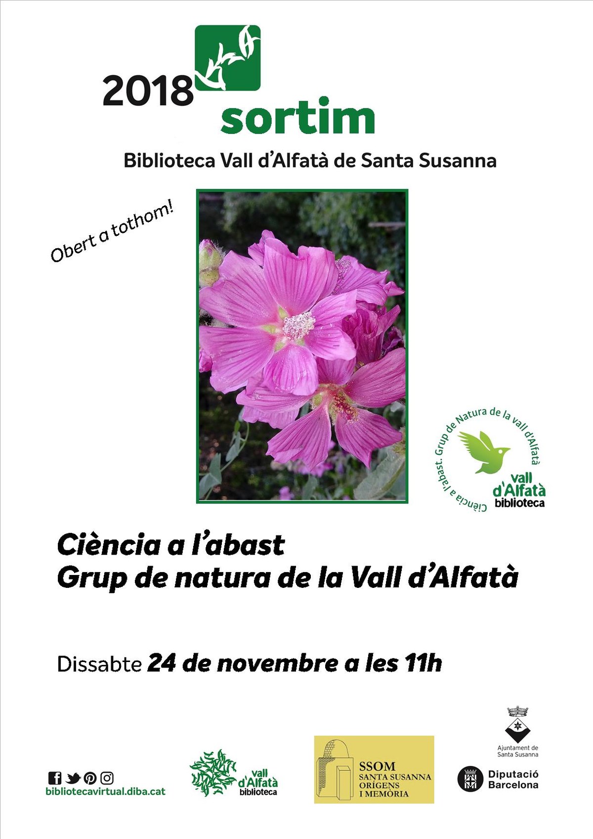 Sortida del Grup de natura de la Vall d'Alfatà.