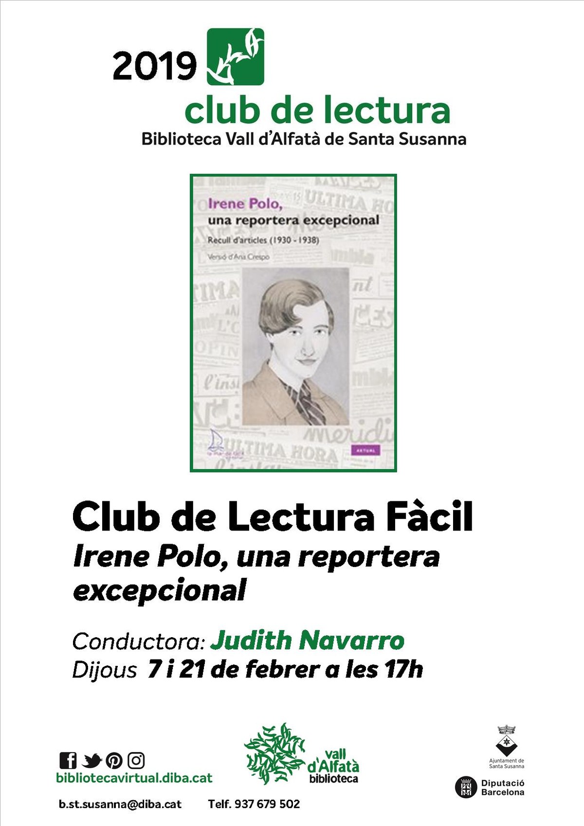 Club de lectura fàcil a la Biblioteca Vall d'Alfatà.