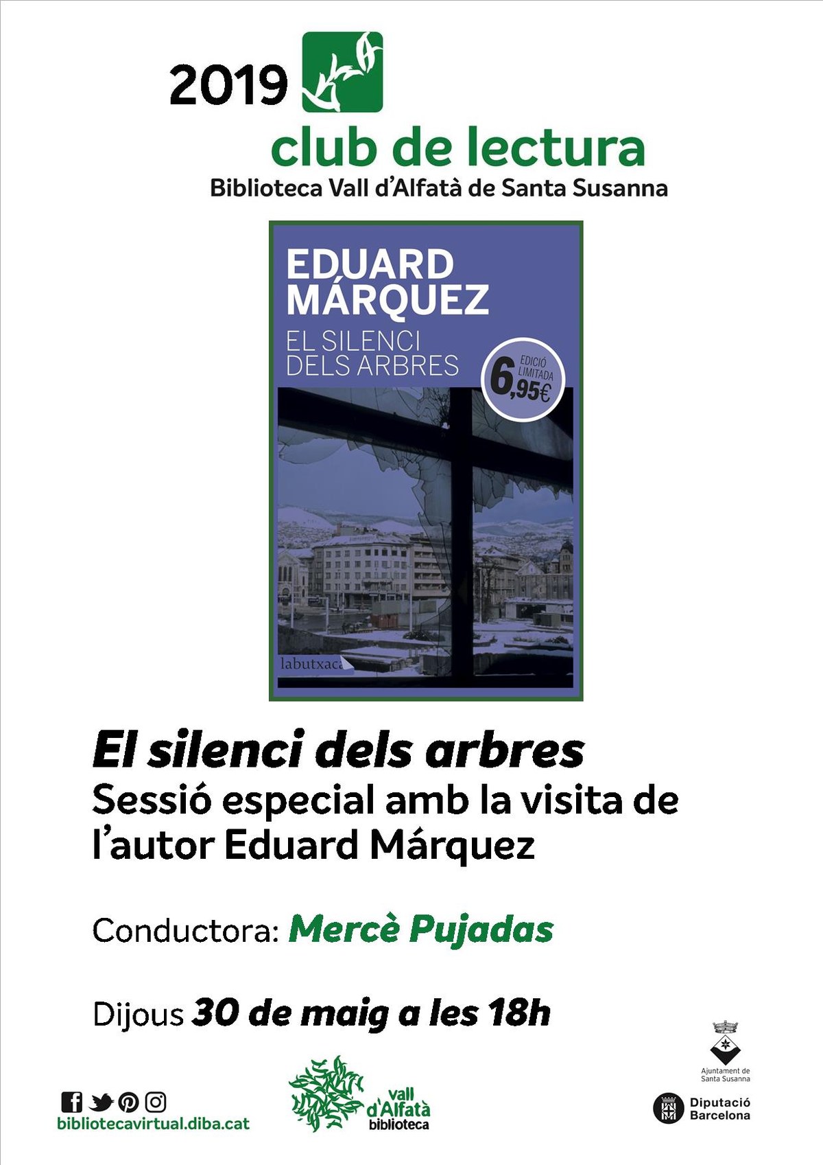 Club de lectura a la Biblioteca Vall d'Alfatà.