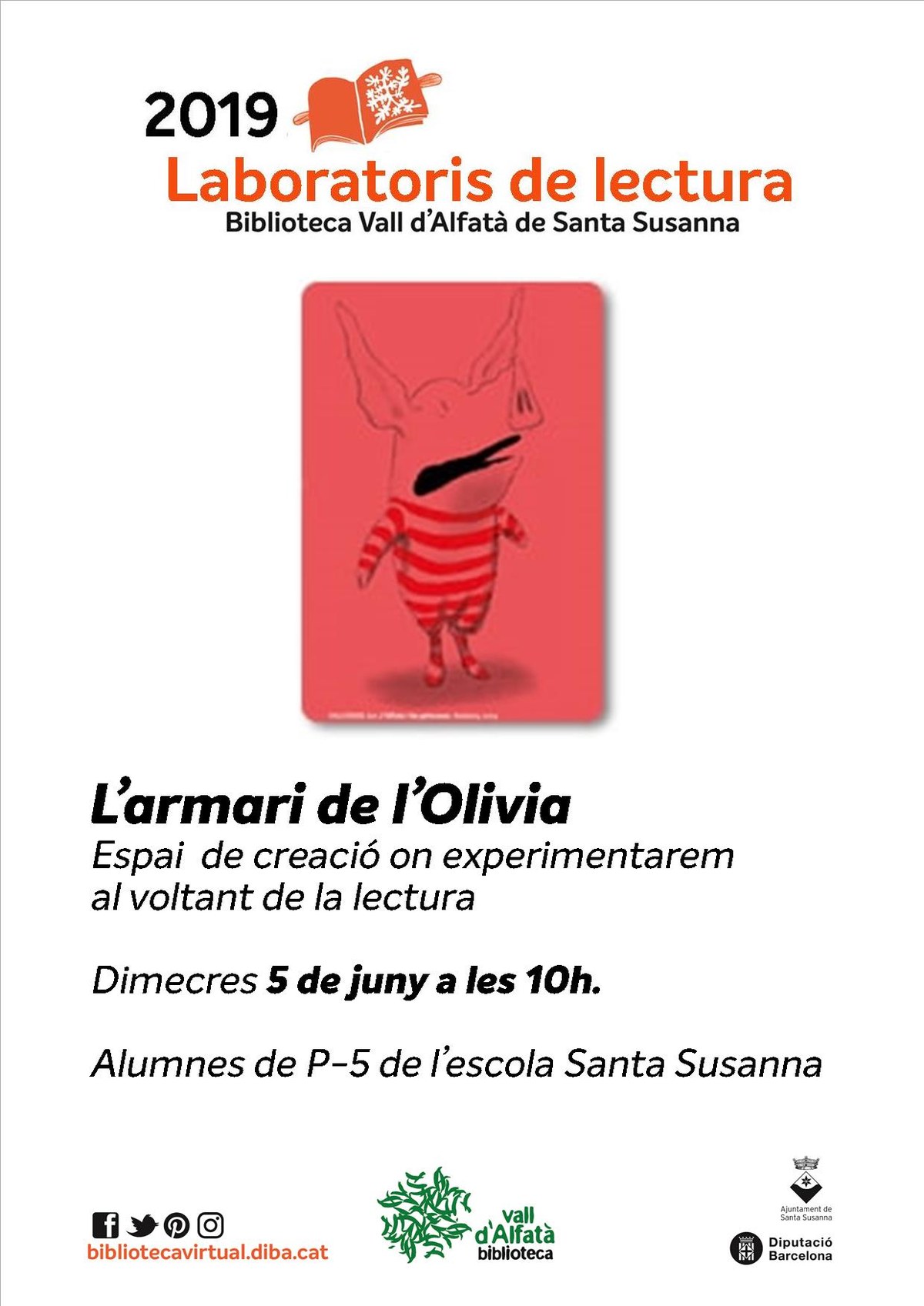 Laboratoris de lectura a la Biblioteca Vall d'Alfatà.