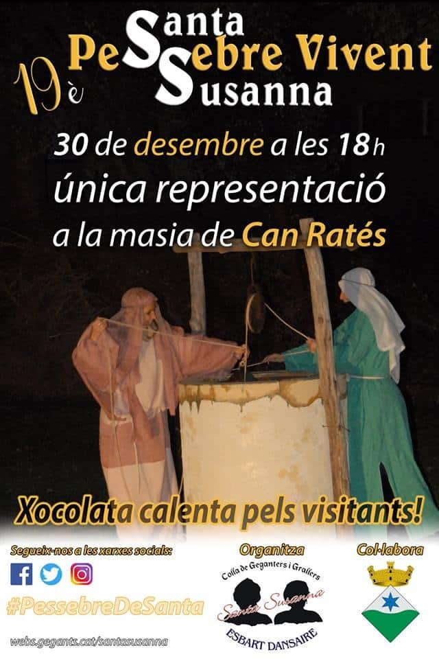 19è Pessebre Vivent de Santa Susanna.