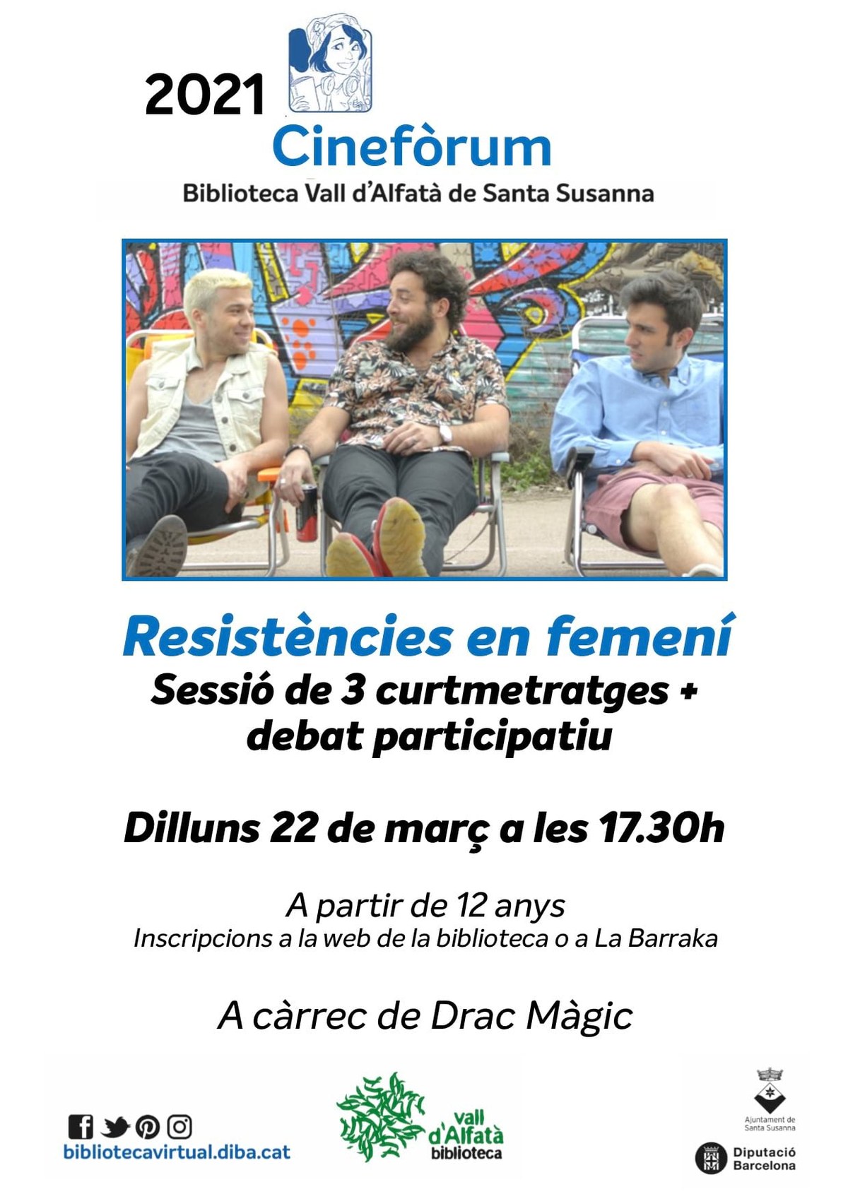 Cinefòrum a la Biblioteca Vall d'Alfatà.