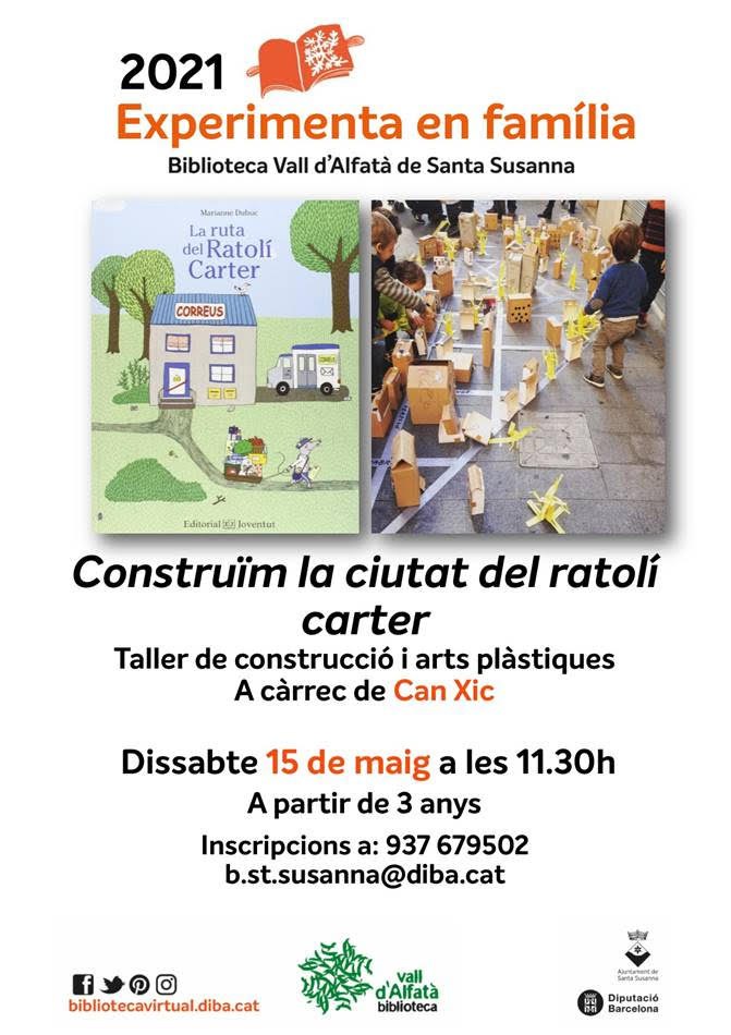 "Experimenta" a la Biblioteca Vall d'Alfatà.