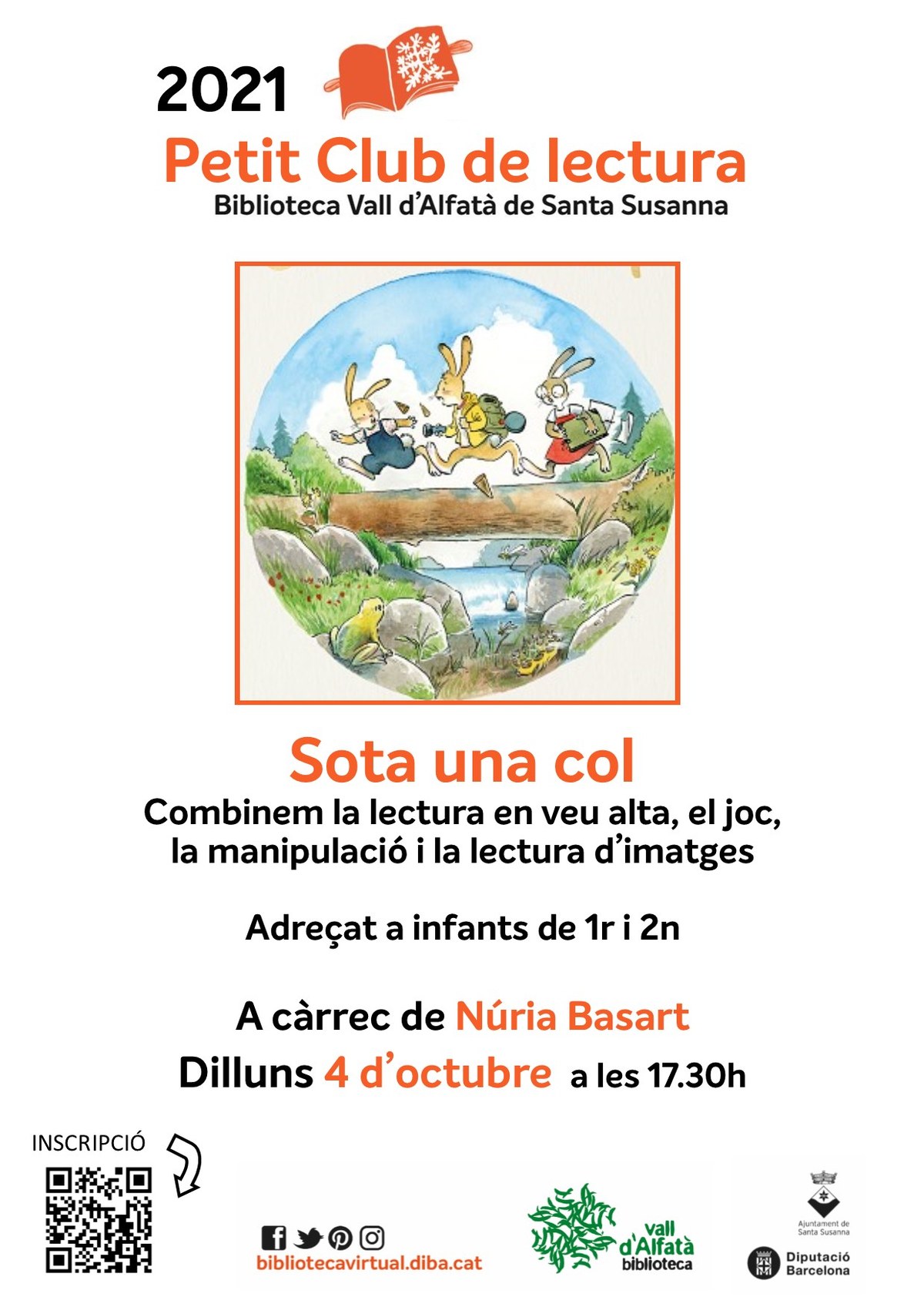 Petit club de lectura | Biblioteca Vall d'Alfatà.