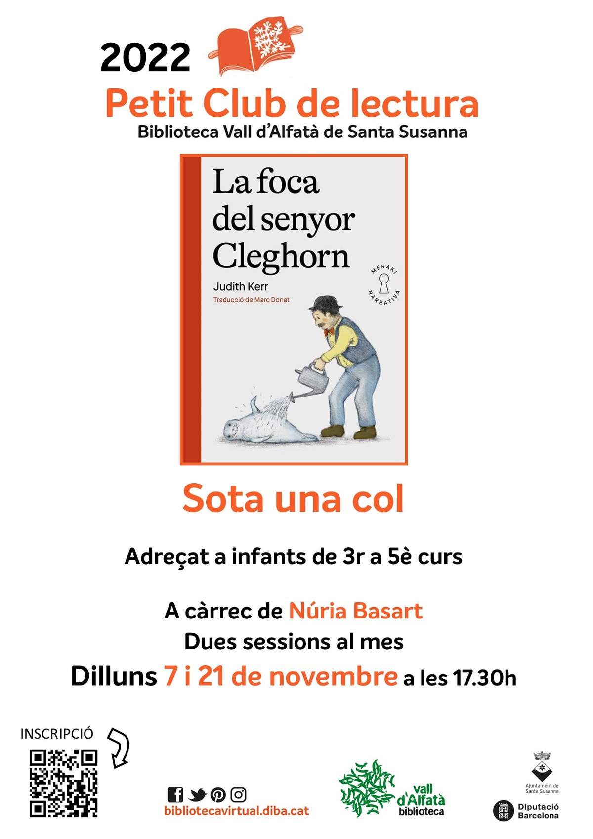 Petit club de lectura: "Sota una col".
