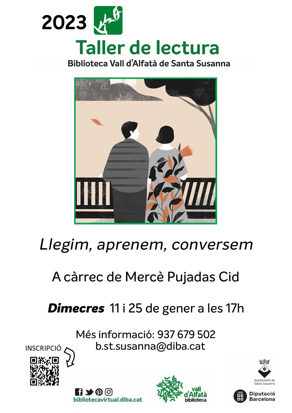 Taller de lectura: "Llegim, aprenem, conversem".