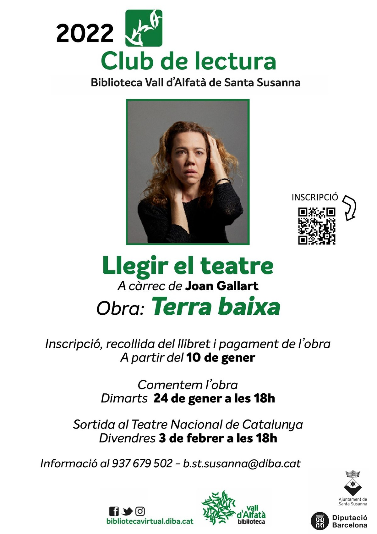 Club de lectura: Llegir el teatre.