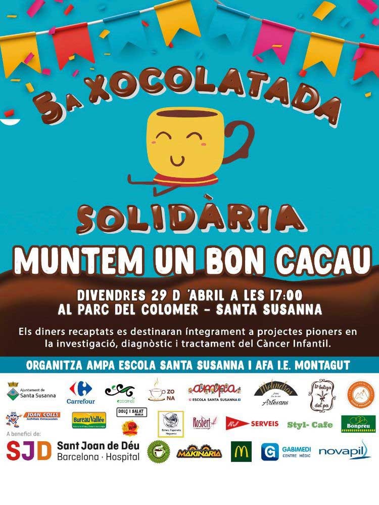 5a Xocolatada solidària.