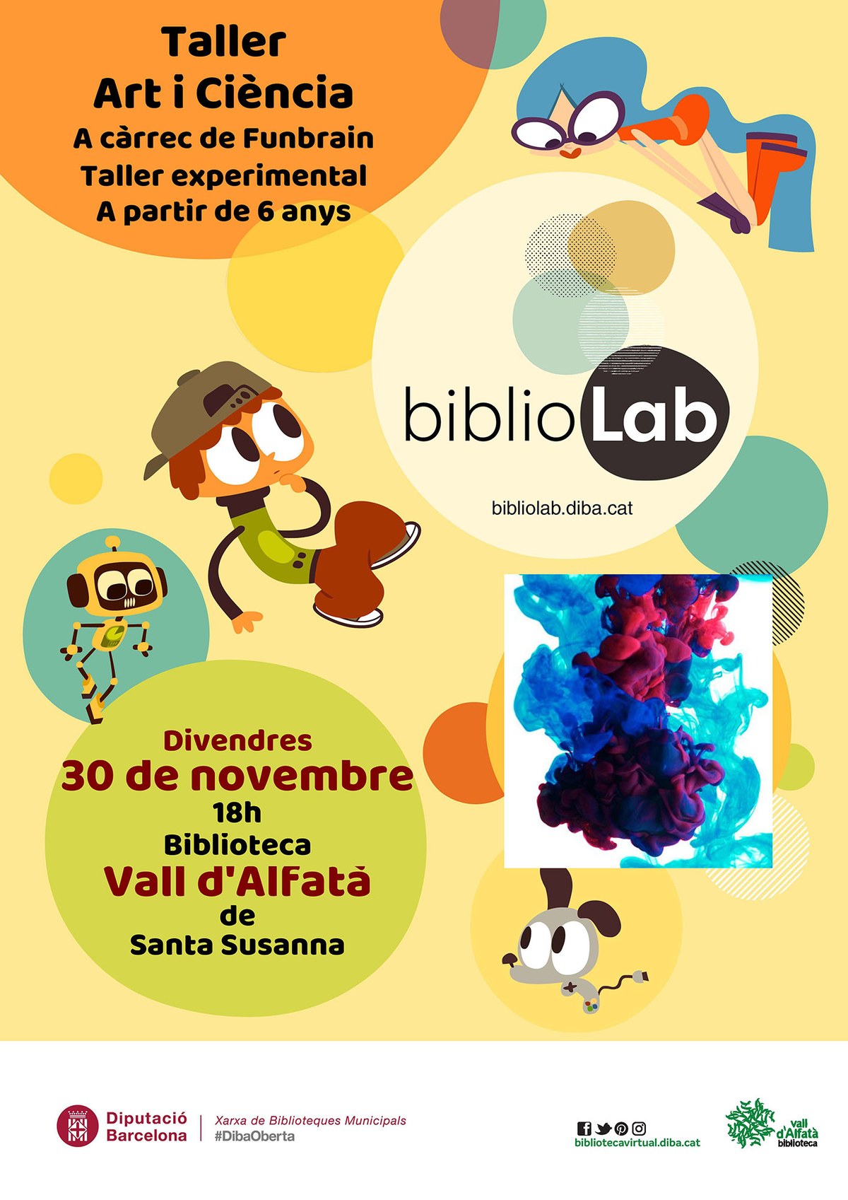 BiblioLab: Taller Art i Ciència .