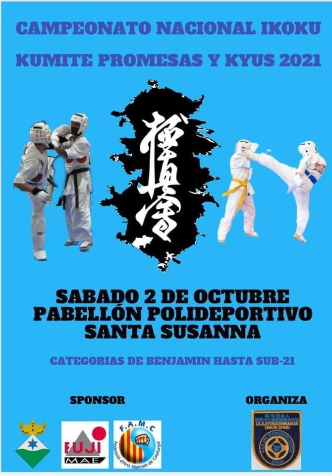 Campionat Nacional Ikoku Kumite Promesas i Kyus 2021.