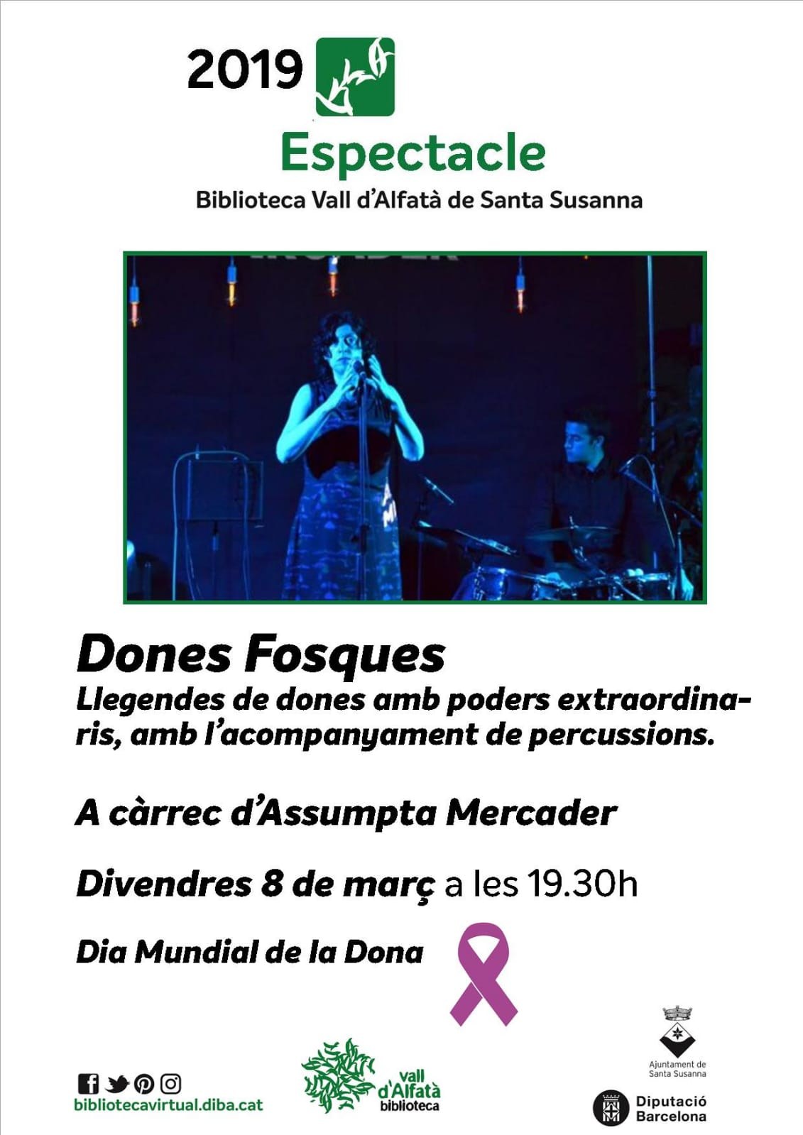 Celebra a Santa Susanna el Dia Internacional de les Dones.