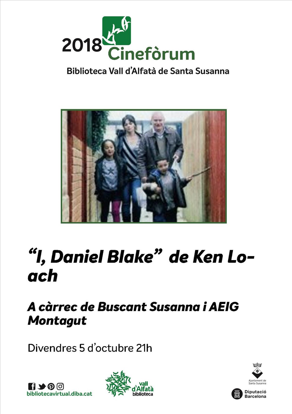 Cinefòrum a la Biblioteca Vall d'Alfatà.