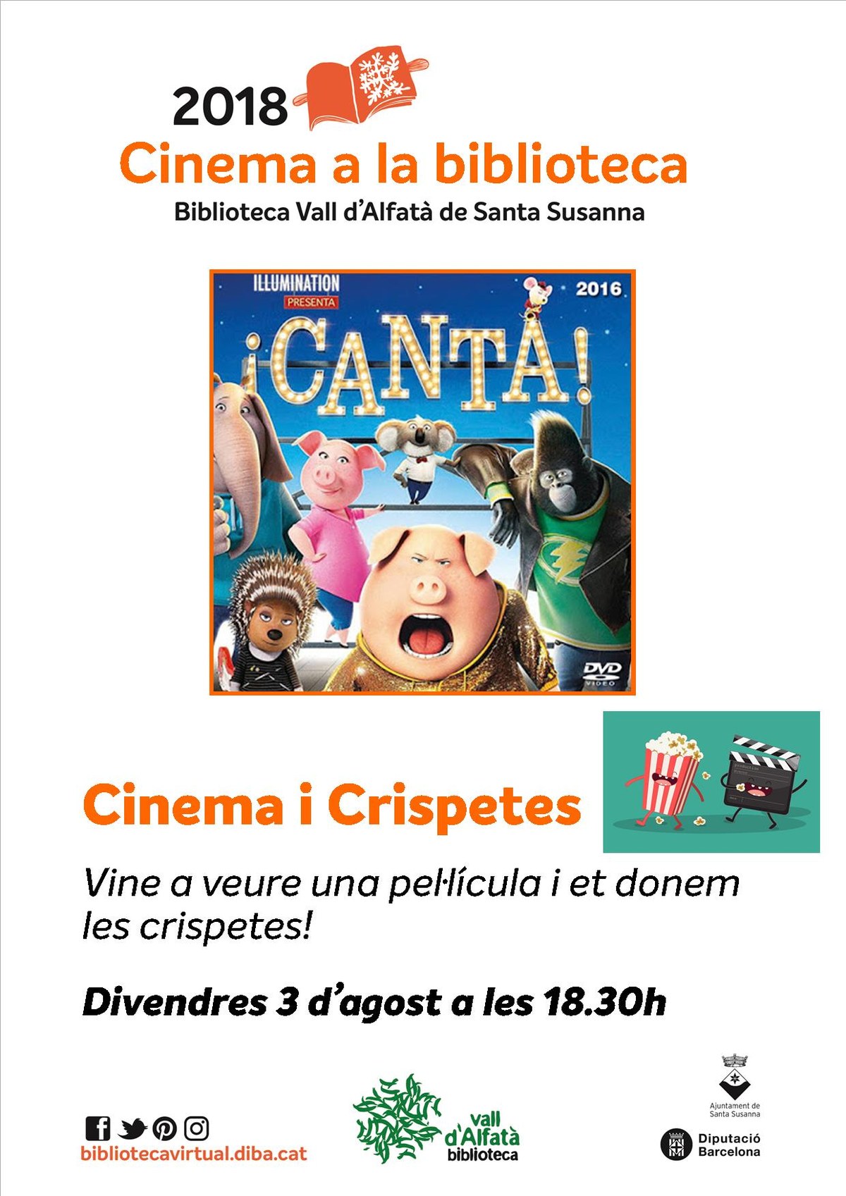 Cinema i crispetes.