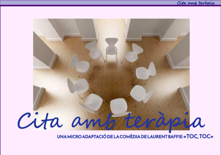 Cita amb teràpia - Festival Micròmetre.