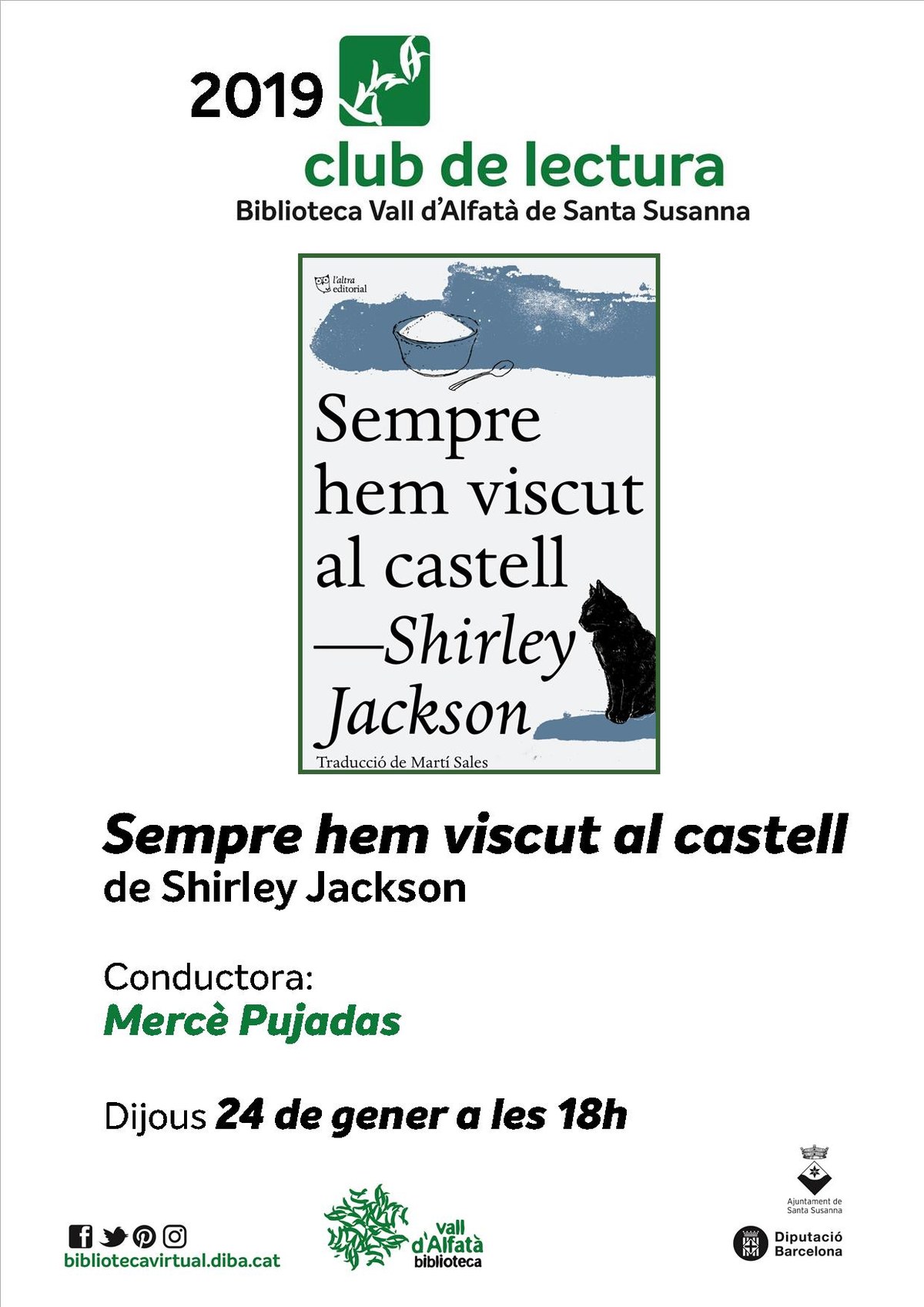 Club de lectura de la Biblioteca Vall d'Alfatà.