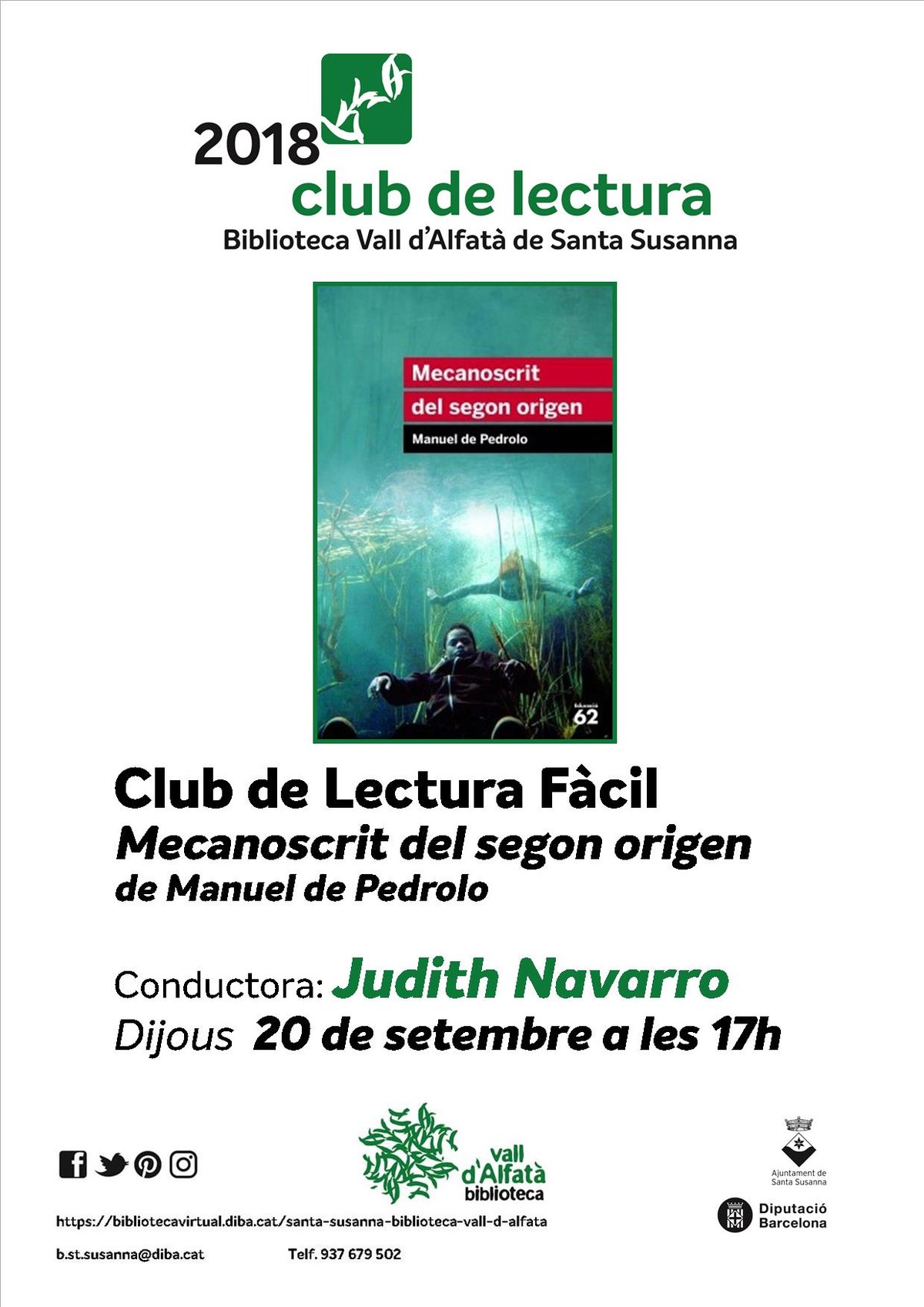 Club de lectura fàcil: Mecanoscrit del segon origen .
