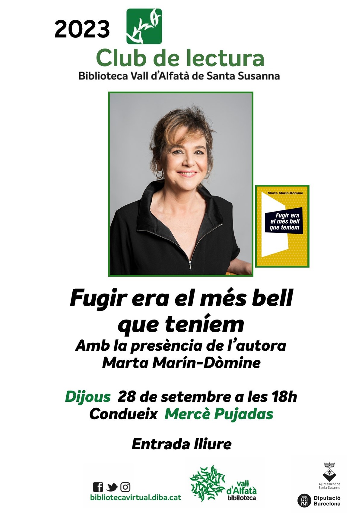Club de lectura: "Fugir era el més bell que teníem".