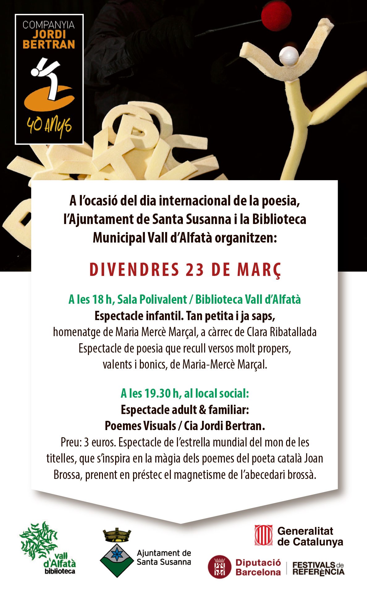 Dia internacional de la poesia.