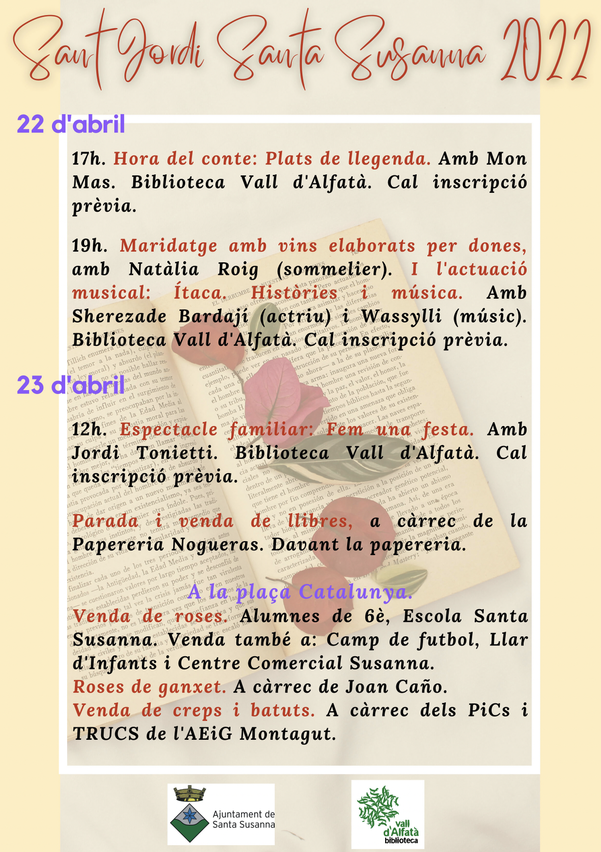 Diada de Sant Jordi.