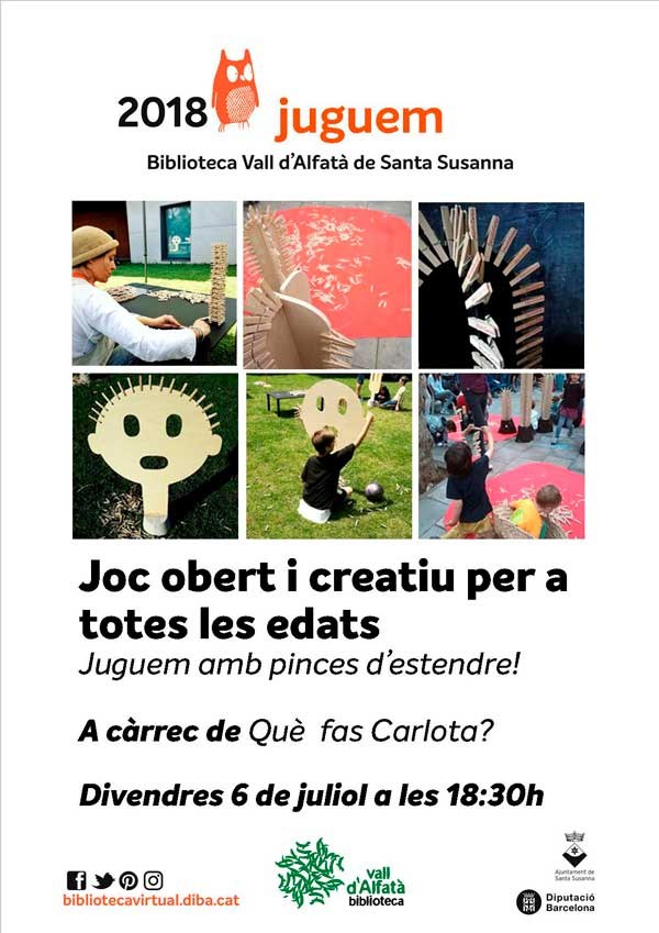 Espai Pinces, joc obert i creatiu .