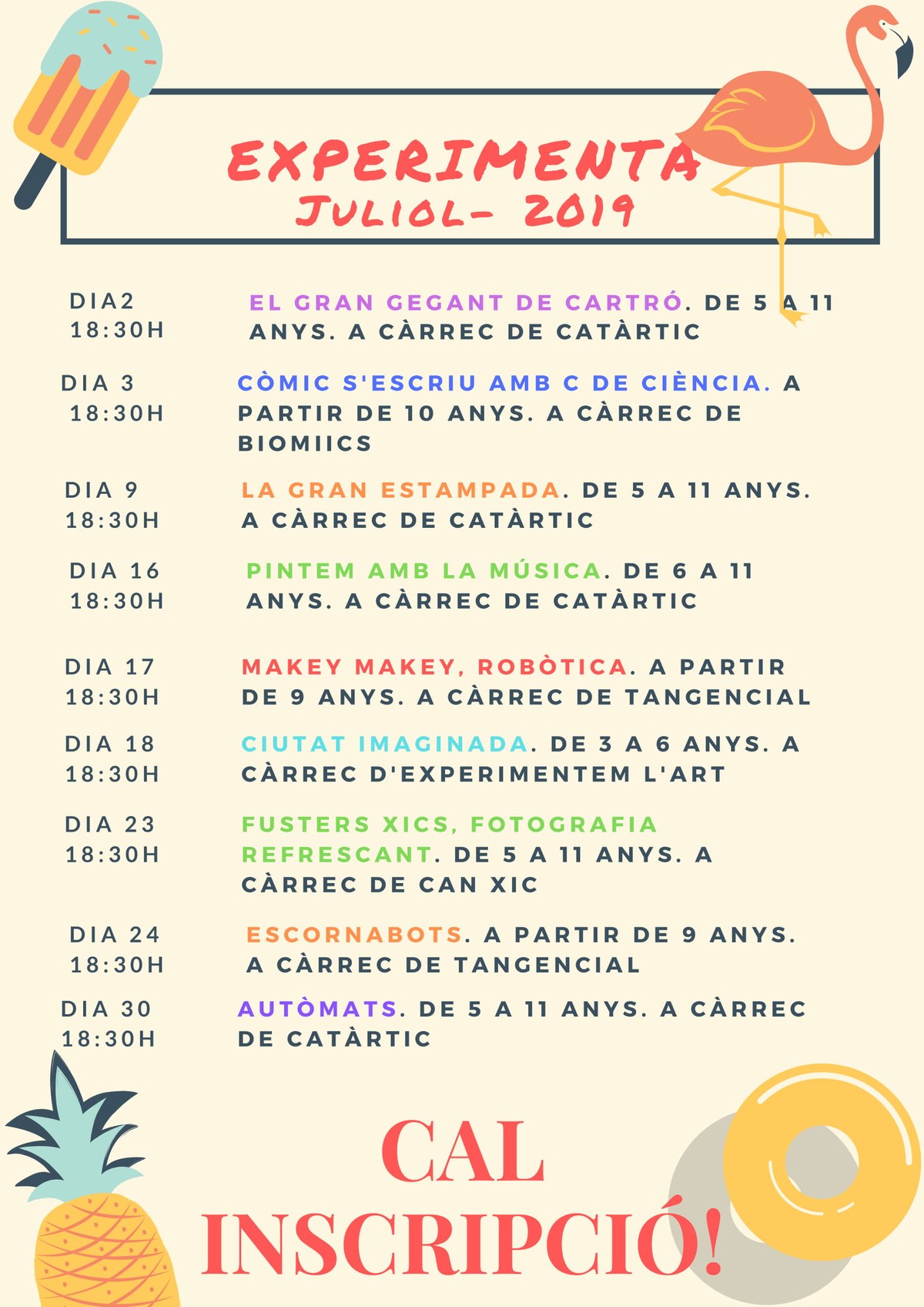 Estiu a la Biblioteca Vall d'Alfatà.