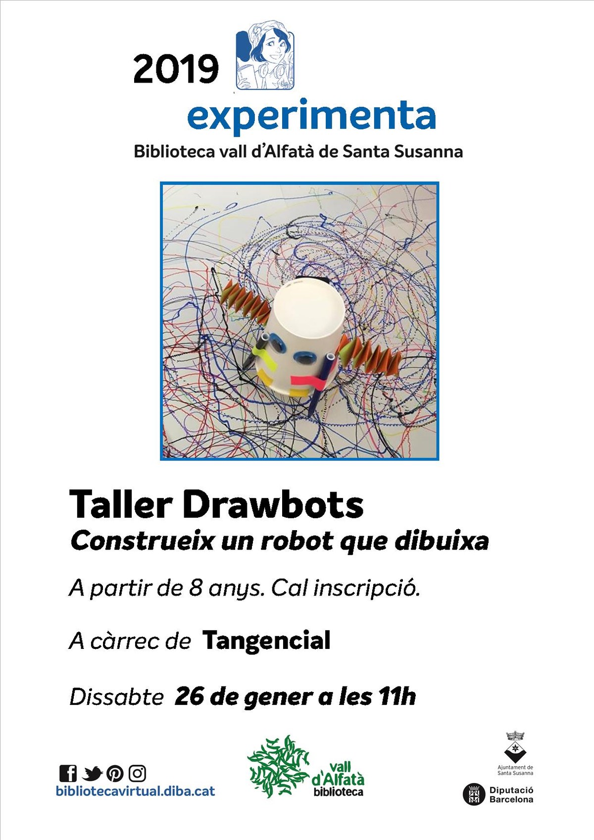 Experimenta a la Biblioteca Vall d'Alfatà.