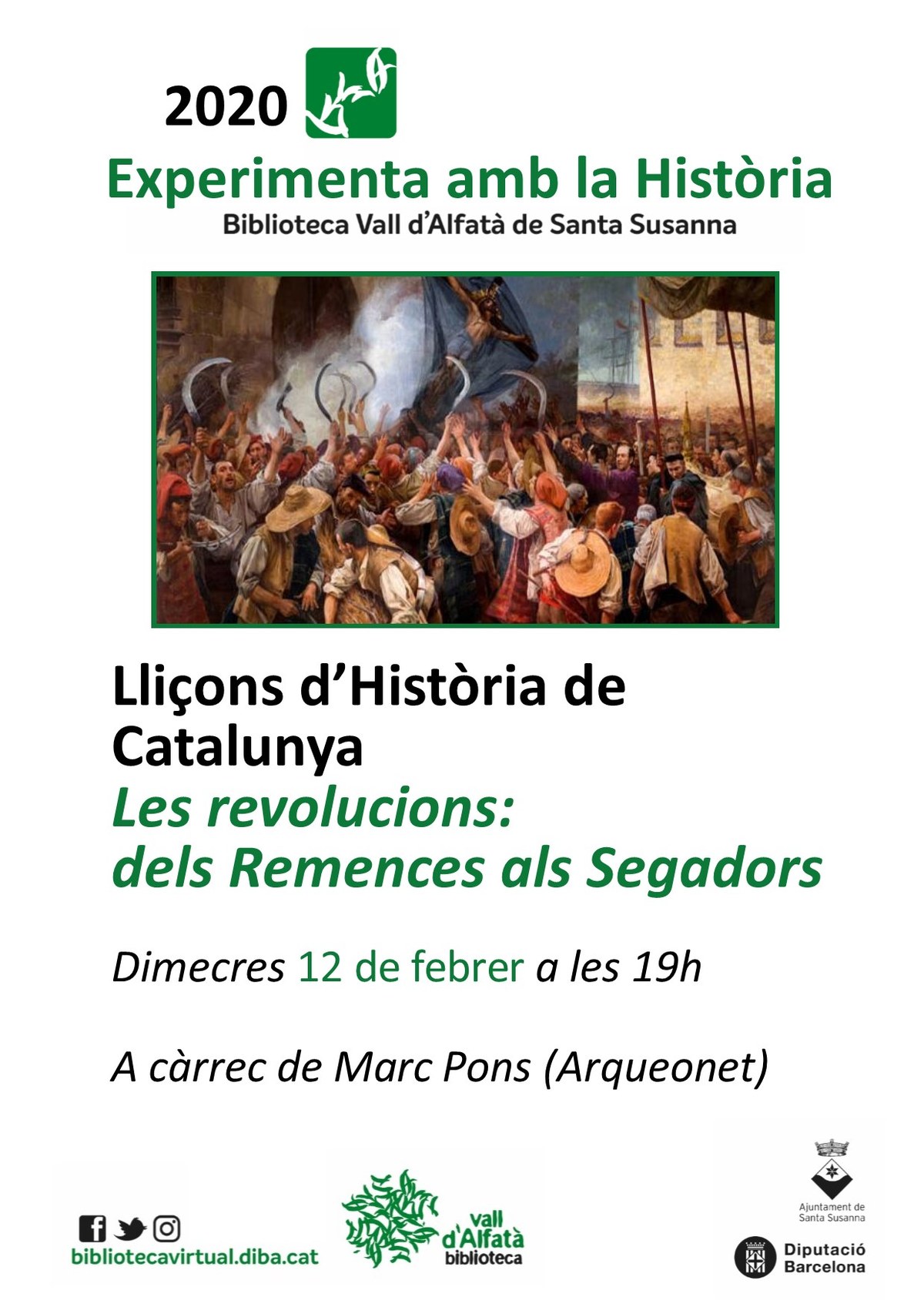 Experimenta amb la història a la Biblioteca Vall d'Alfatà.