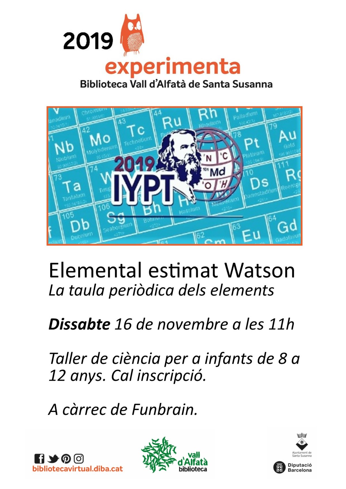 Experimenta: Elemental estimat Watson .