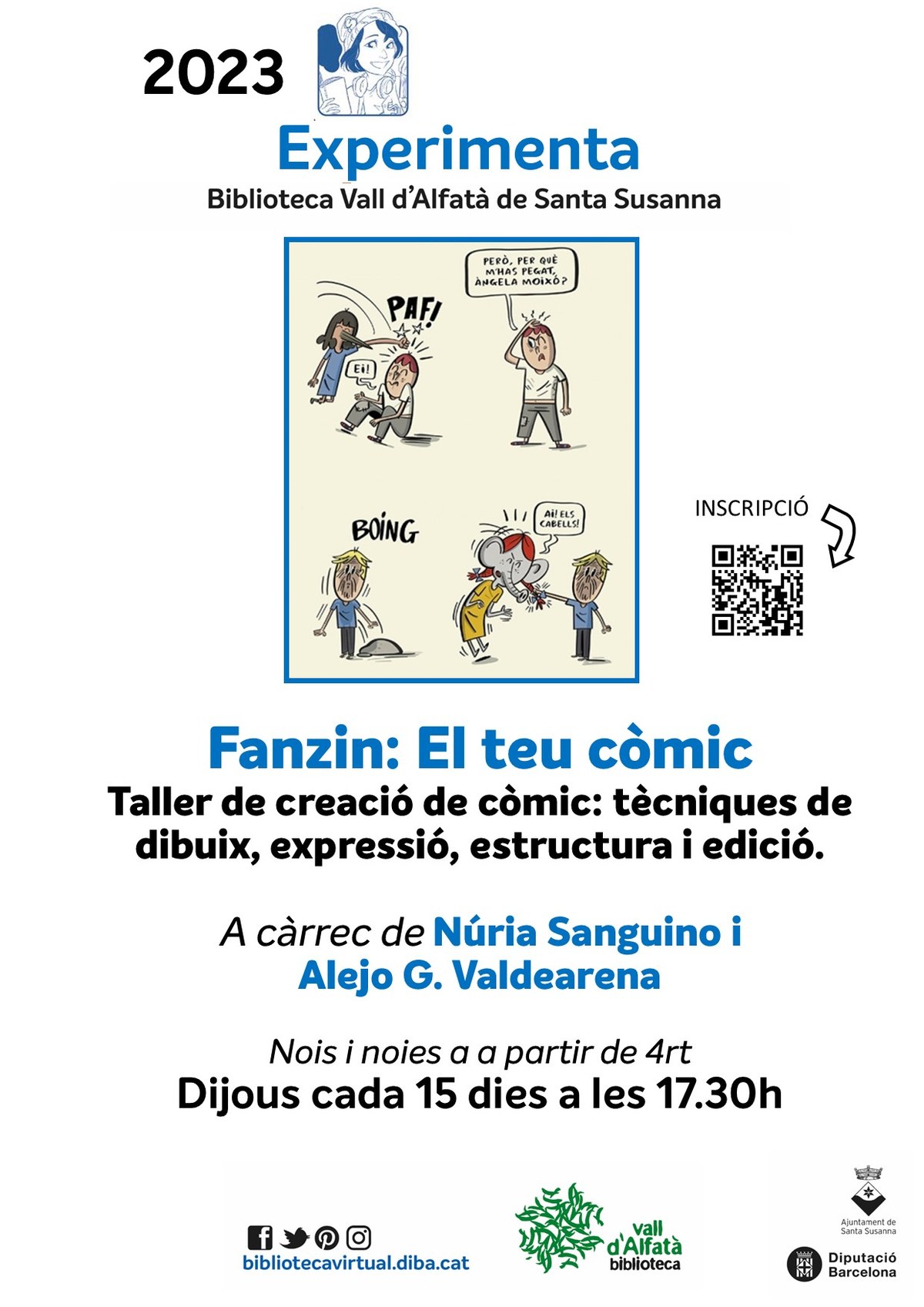 Experimenta: "Fanzin: El teu còmic".
