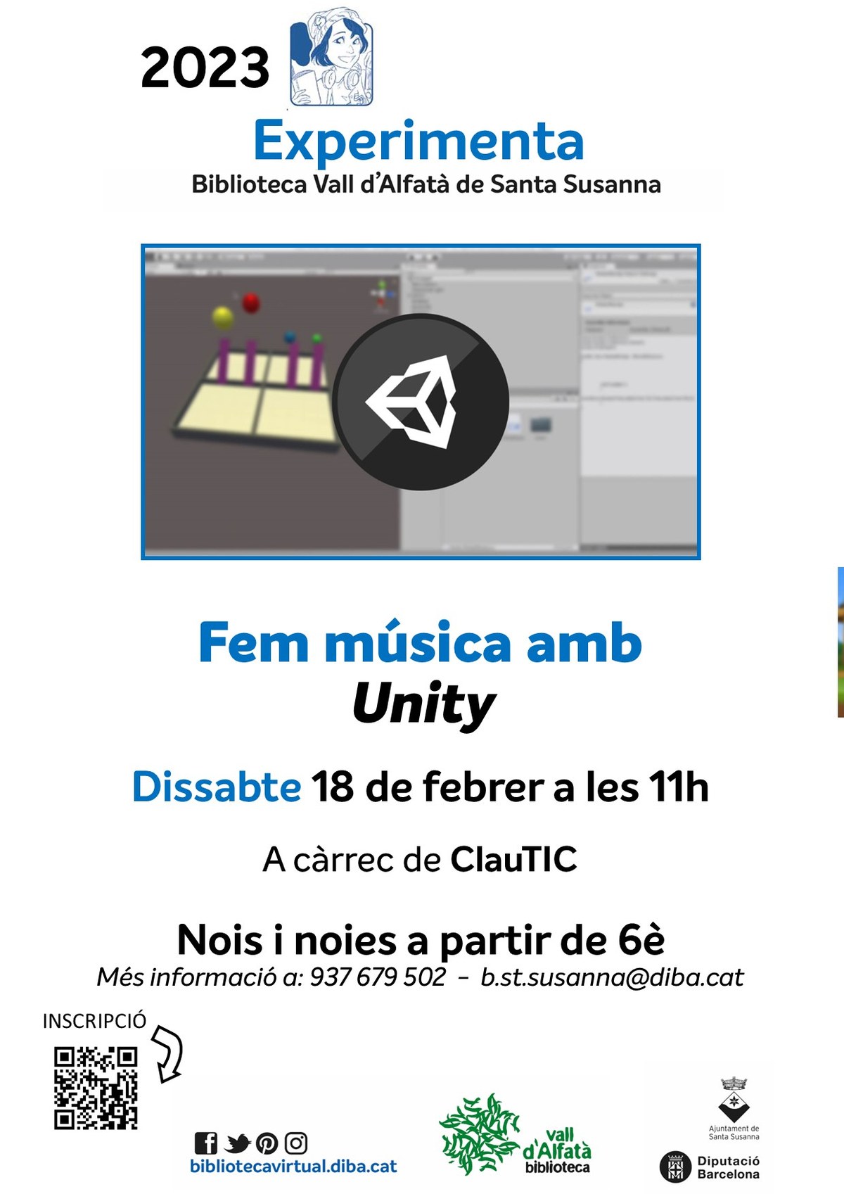 Experimenta: Fem música amb Unity.