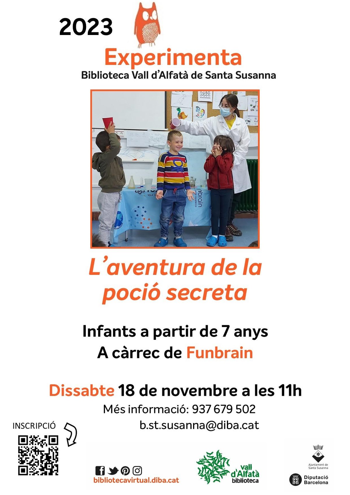 Experimenta: L'aventura de la poció secreta.