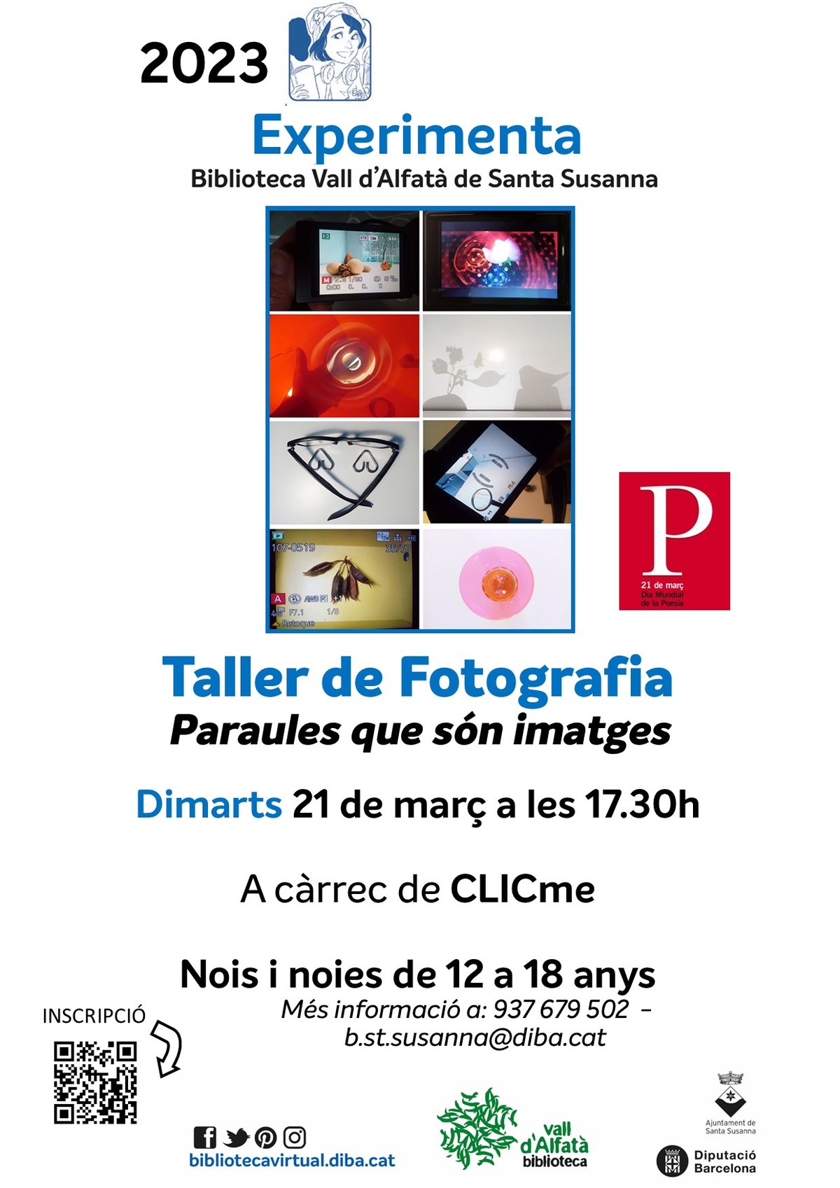 Experimenta -"Taller de Fotografia: Paraules que són imatges".