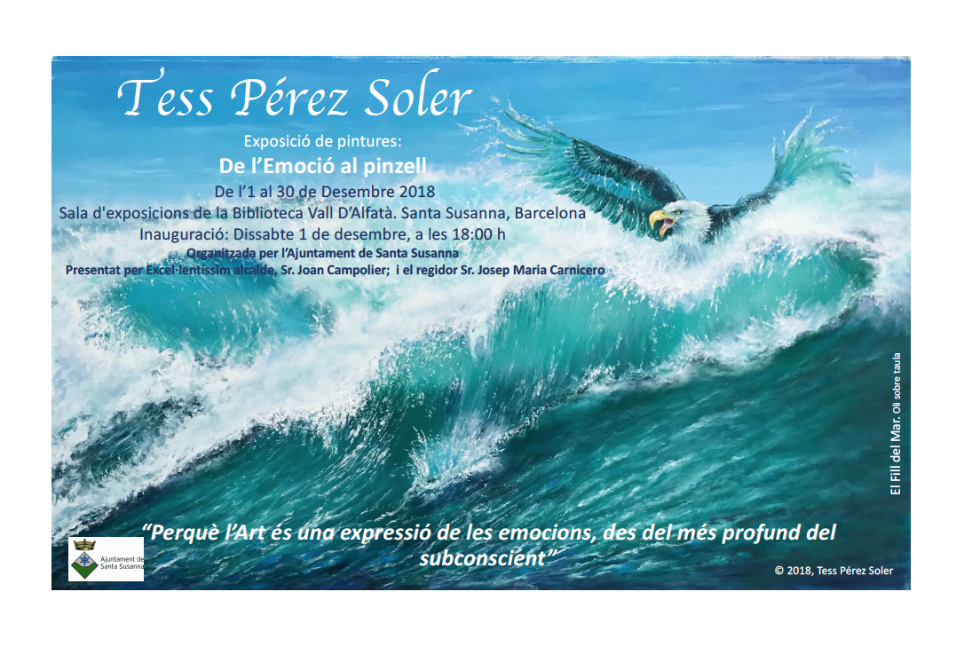 Exposició de pintures "De l'emoció al pinzell".