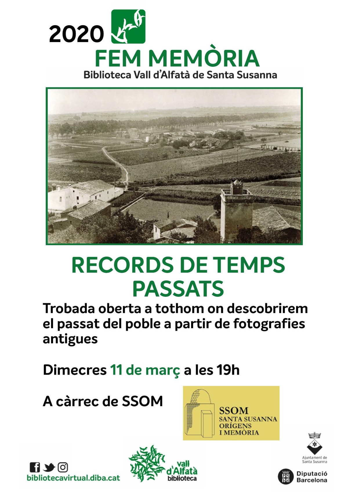 Fem Memòria a la Biblioteca Vall d'Alfatà.