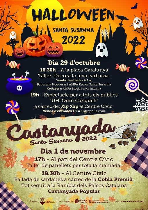 Festa de la Castanyada a Santa Susanna.