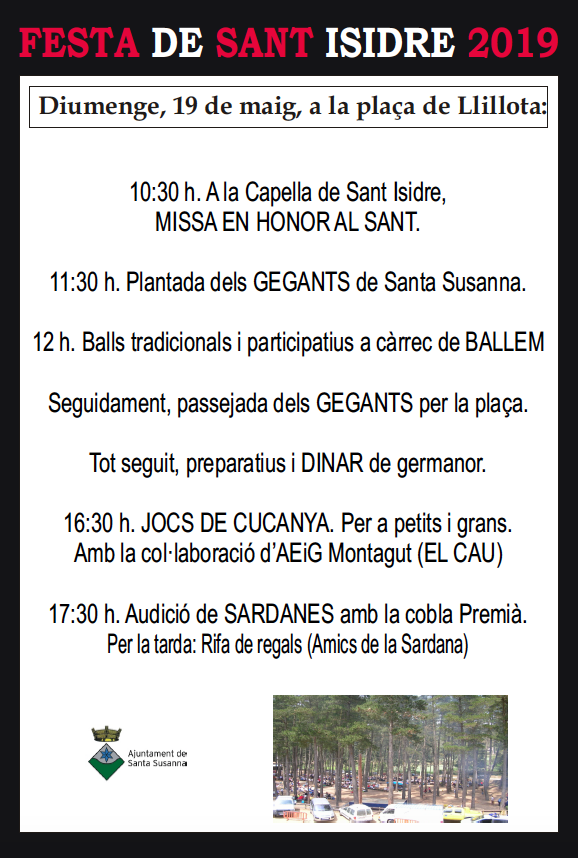 Festa de Sant Isidre.
