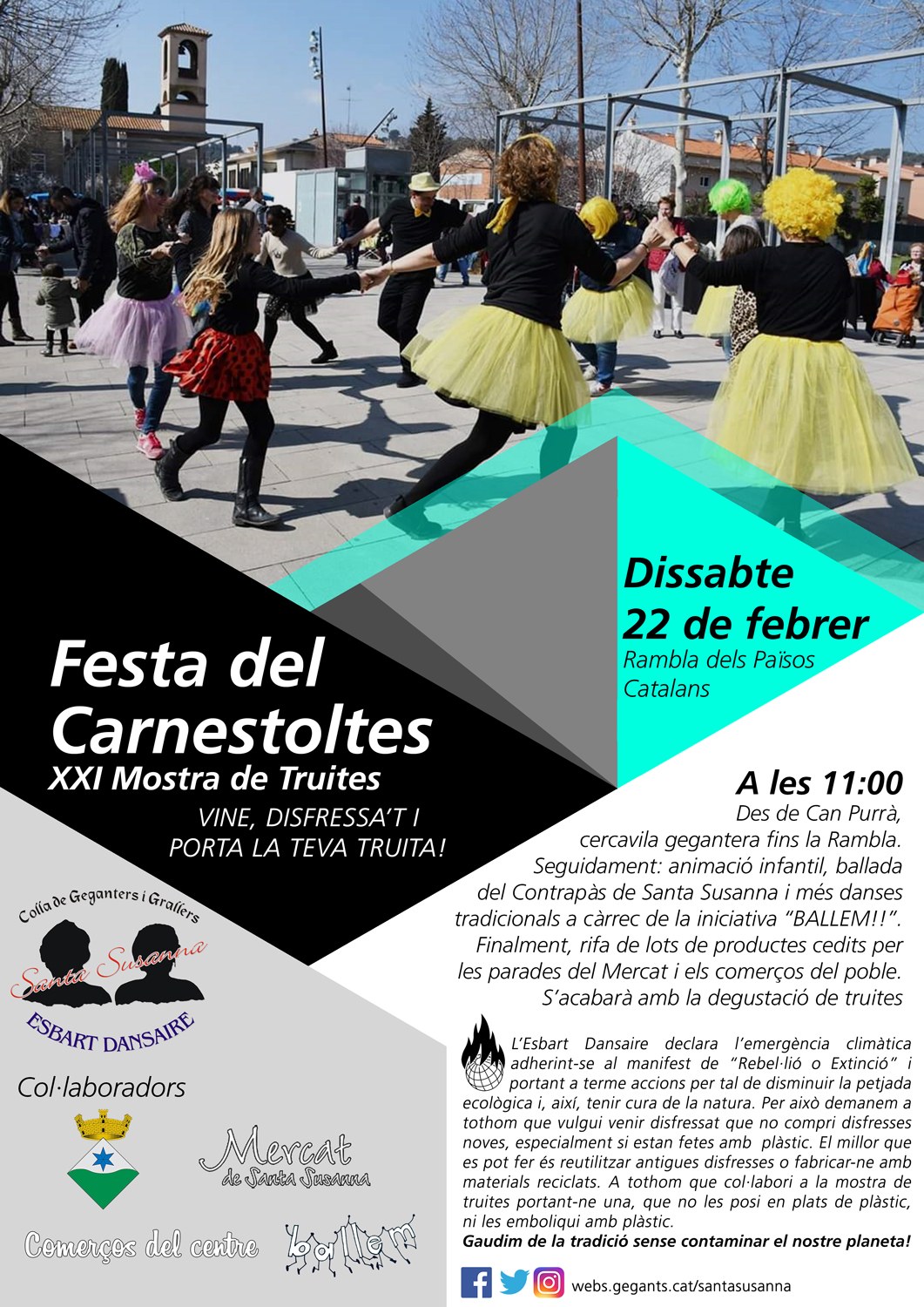 Festa del Carnestoltes i XXI Mostra de Truites.