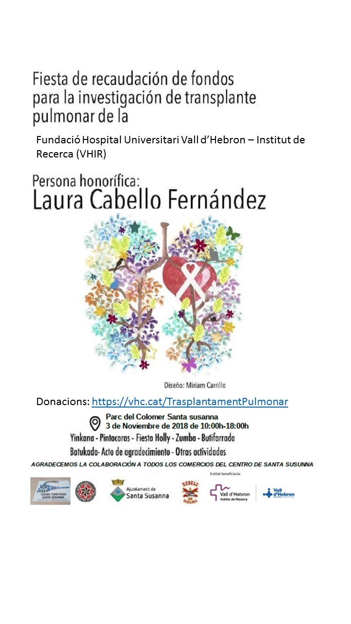 Festa per recaptar fons per la Fundació Vall d'Hebron.
