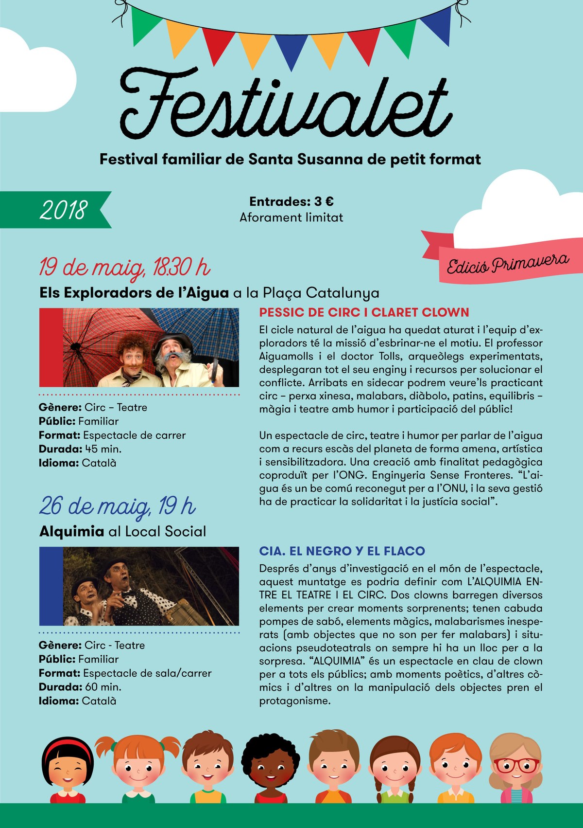 Festivalet - Els Exploradors de l'Aigua.