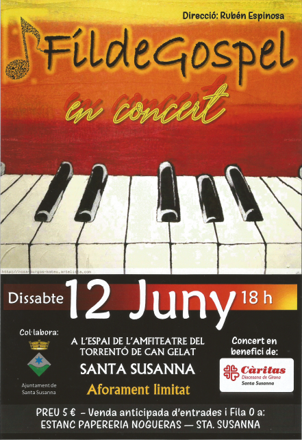 Fil de Gospel en concert.