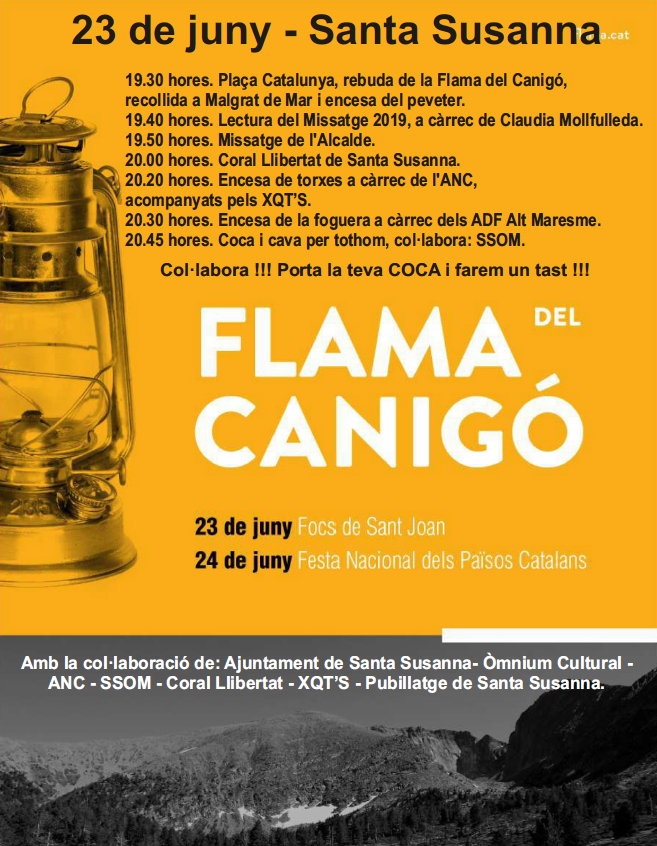 Flama del Canigó.