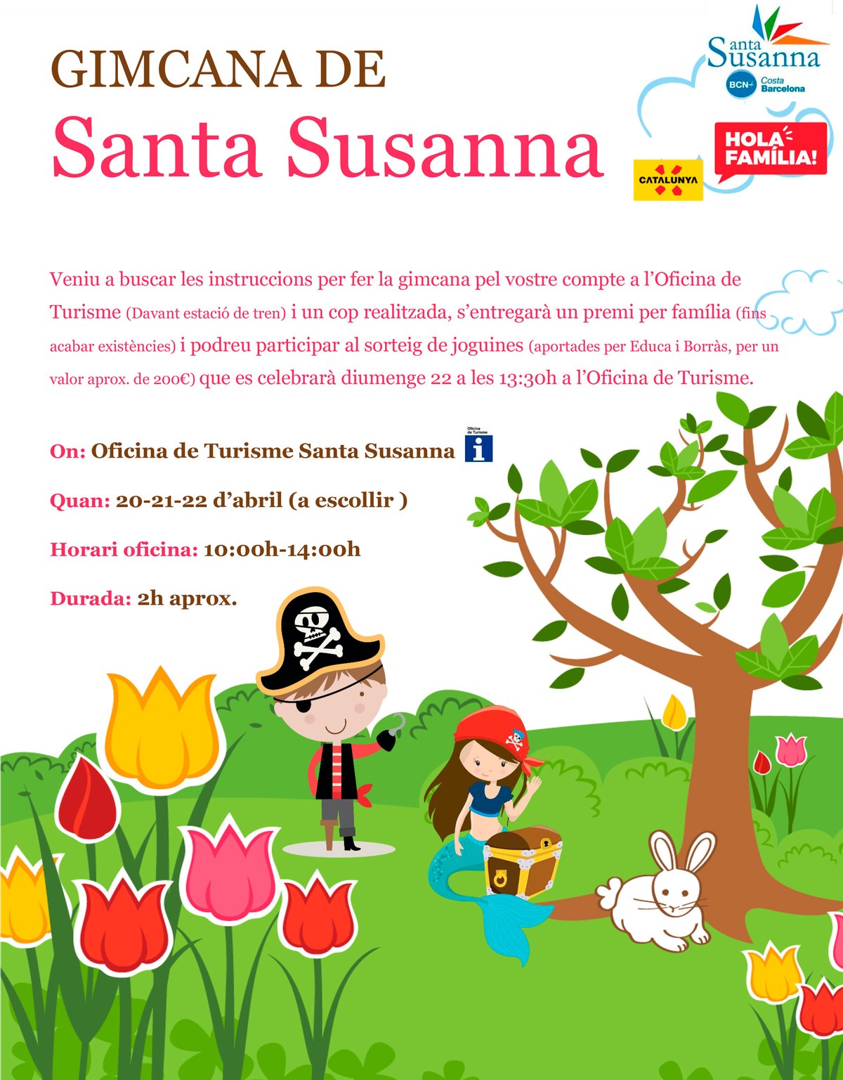 Gimcana "descobreix Santa Susanna".