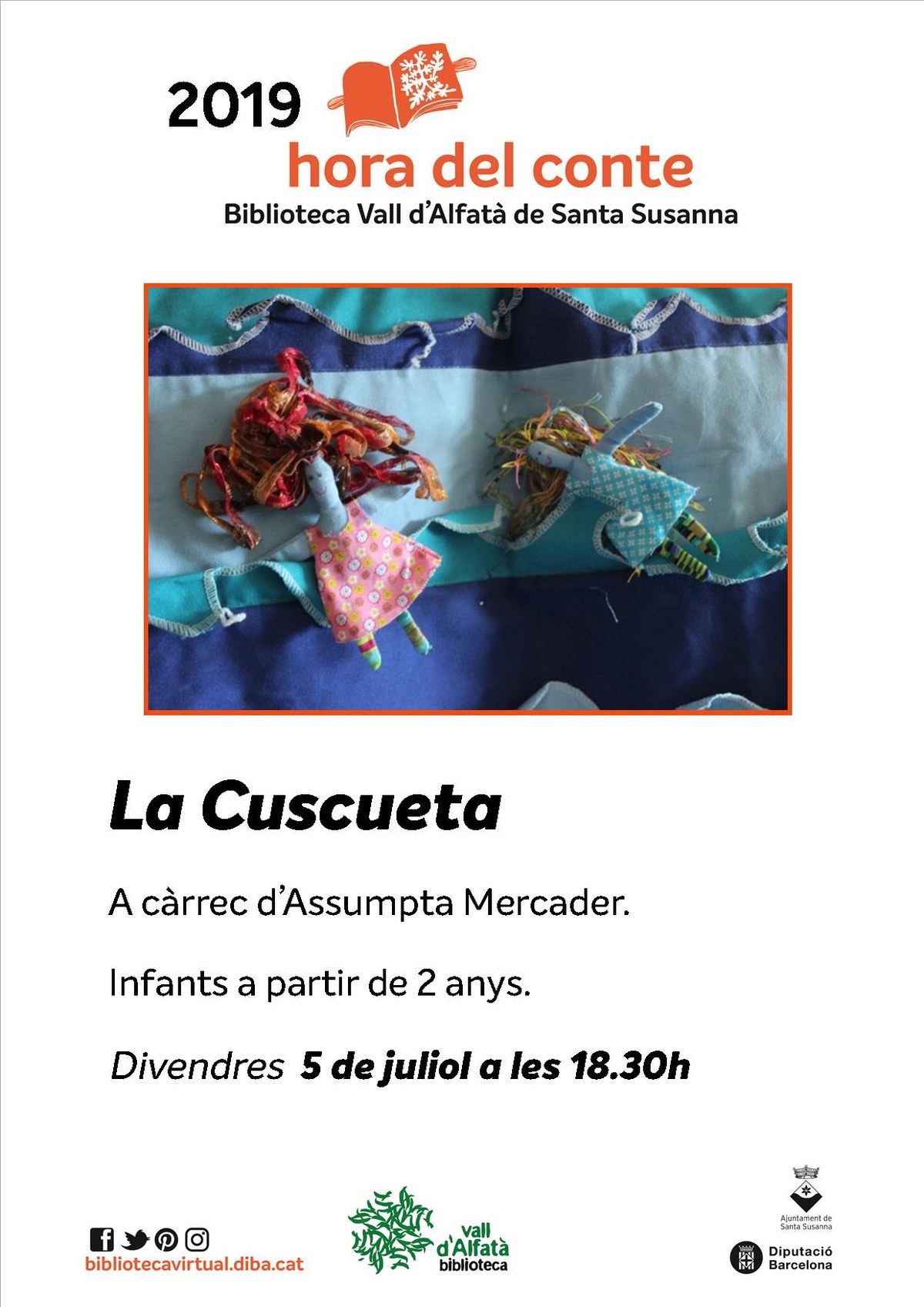 Hora del conte a la Biblioteca: La Cuscueta.