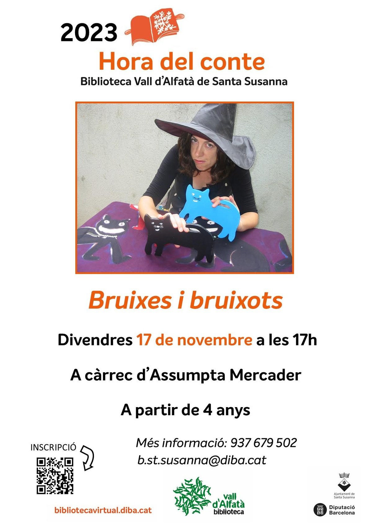 Hora del conte: Bruixes i bruixots.