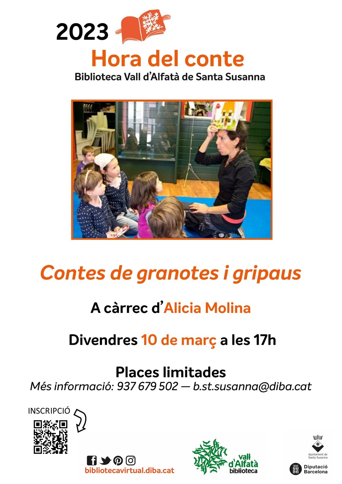Hora del conte: "Contes de granotes i gripaus".