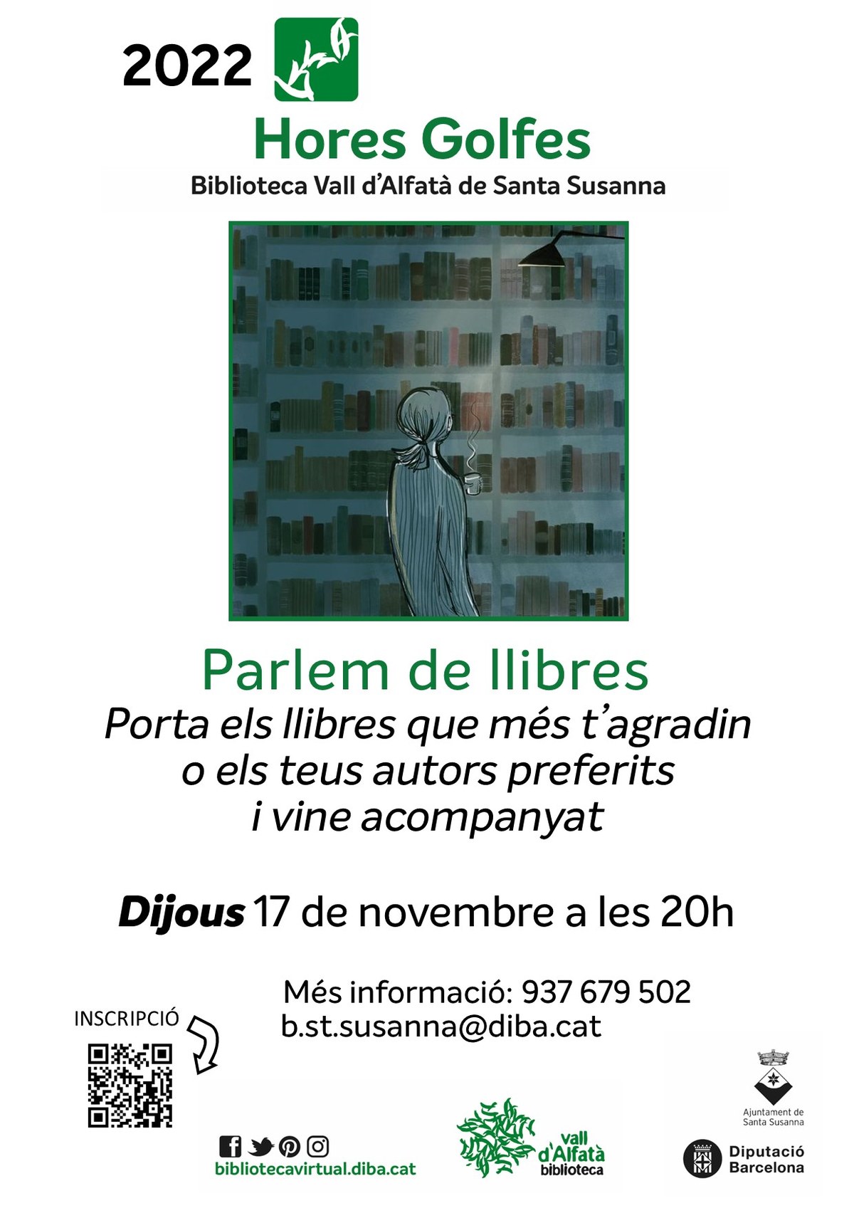 "Hores golfes": Parlem de llibres.
