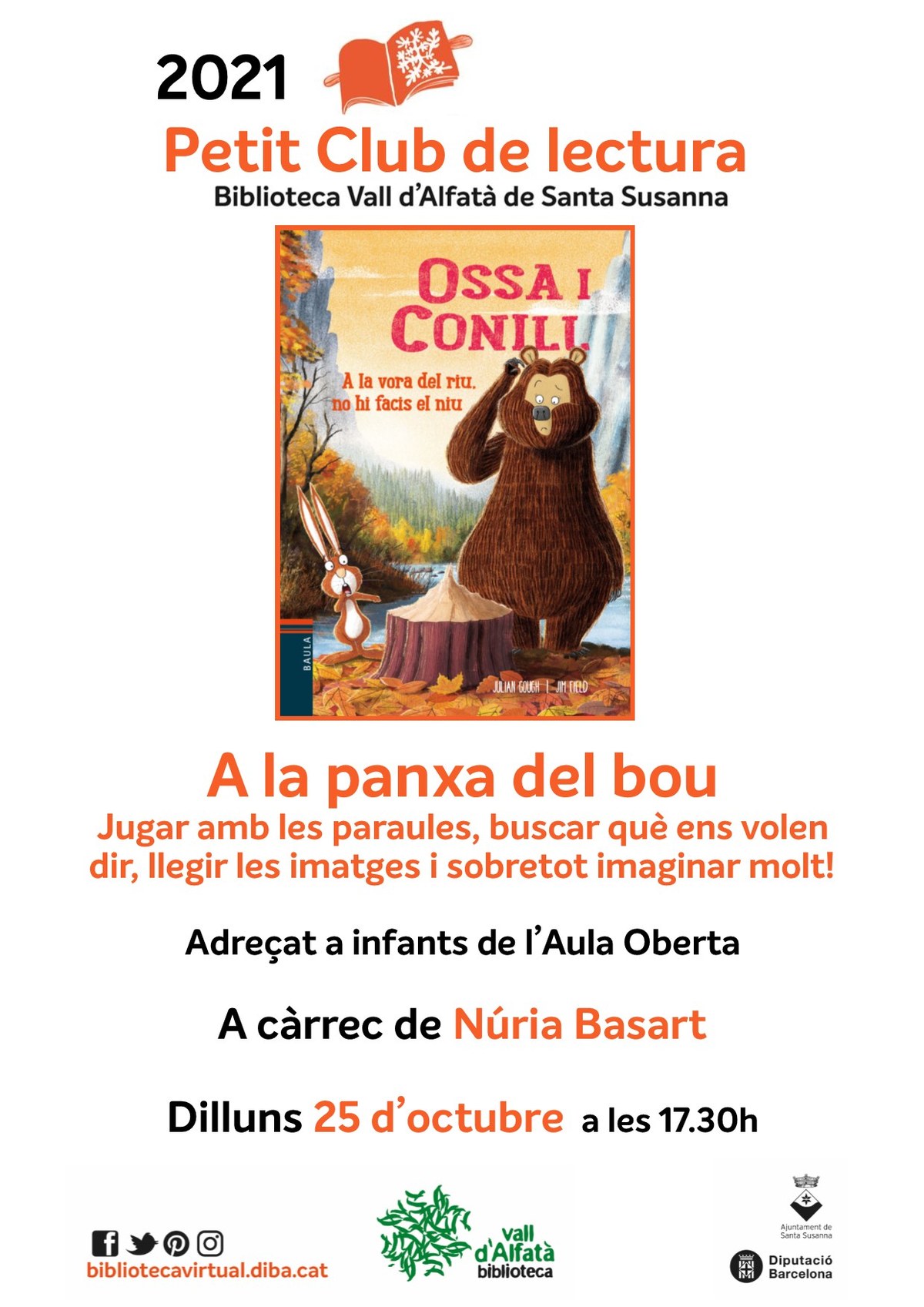 Petit club de lectura | Biblioteca Vall d'Alfatà.