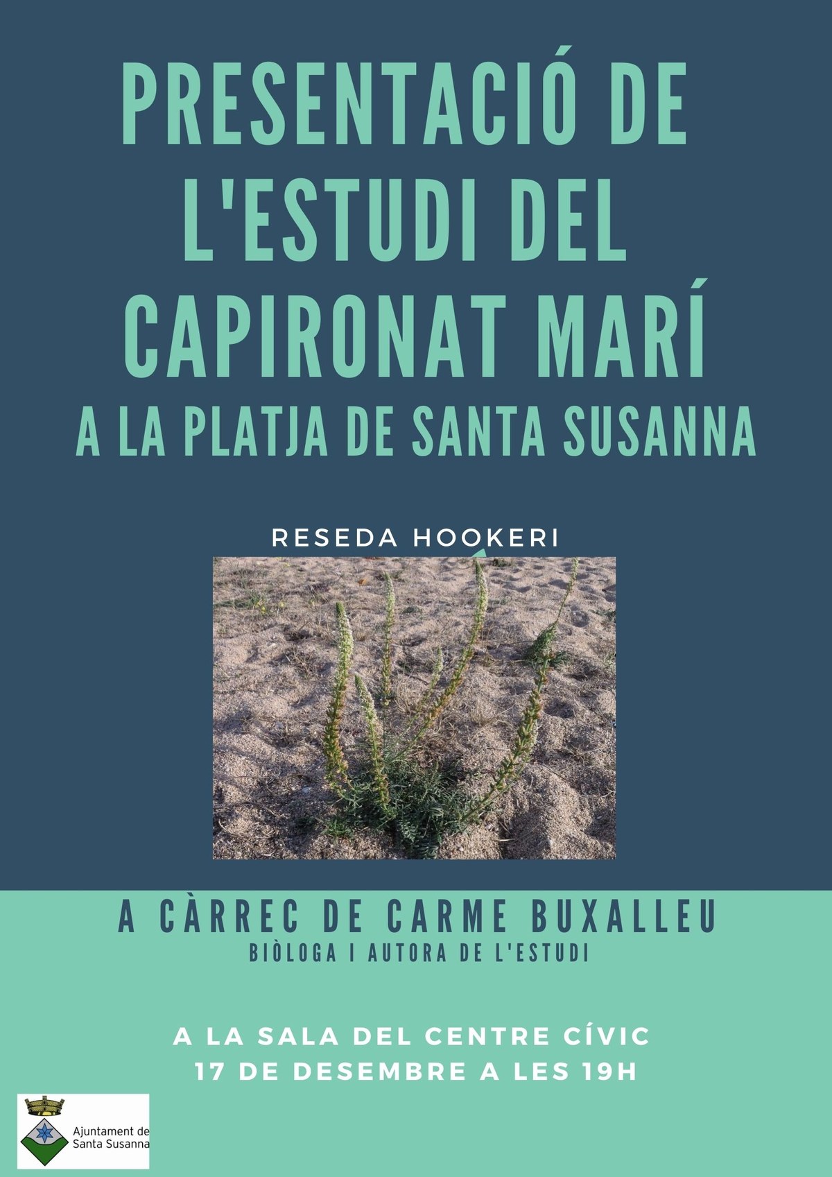 Presentació de l'Estudi del Capironat Marí a la Platja de Santa Susanna.